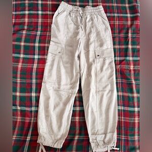 Athleta grey/khaki Cargo Joggers